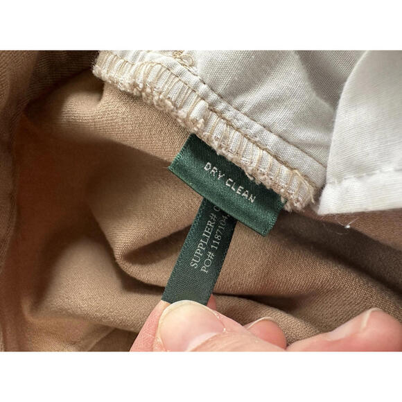 LRL Ralph Lauren Petite Equestrian Riding Pants Women's Size 12P Tan Pockets - Picture 5 of 5